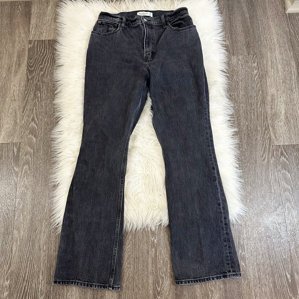 Abercrombie & Fitch Womens 70s Vintage Flare Ultra High Rise Jeans Size 29/8S